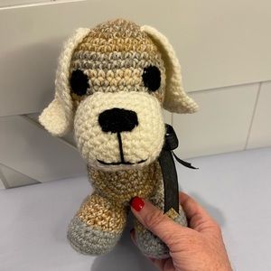 New Adorable Handmade Crochet stuffed Dog